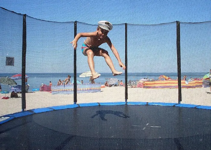 Ferienhaus Domki Anabell Przy Plarzy Sarbinowo